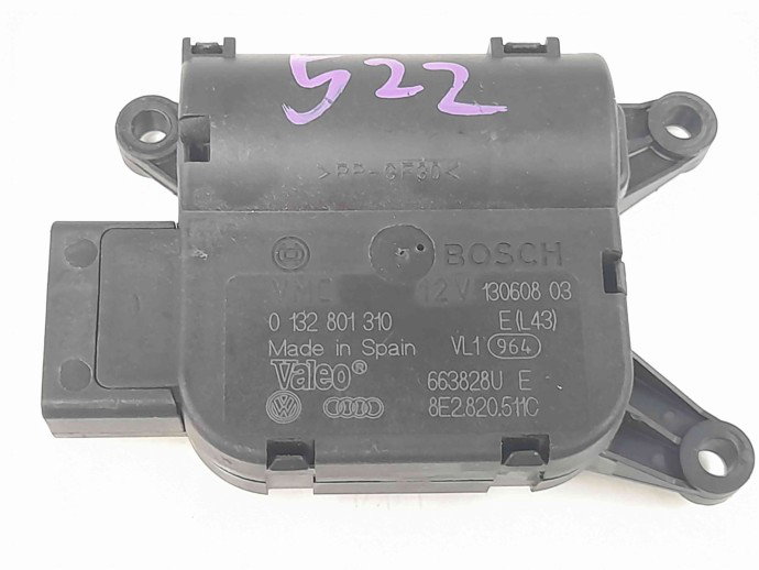 Motoras clapeta aeroterma bord Audi A4 (8EC, B7) [Fabr 2004-2008] 8E2820511C