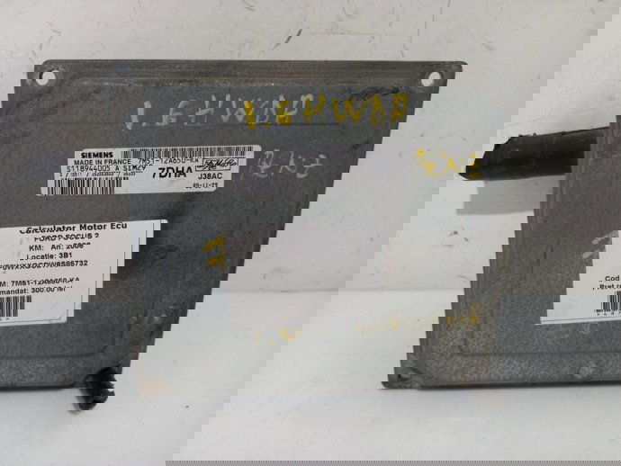 Calculator Ecu Ford Focus 2 1.6 HWDA 7M51 12A650 KA 2004-2012