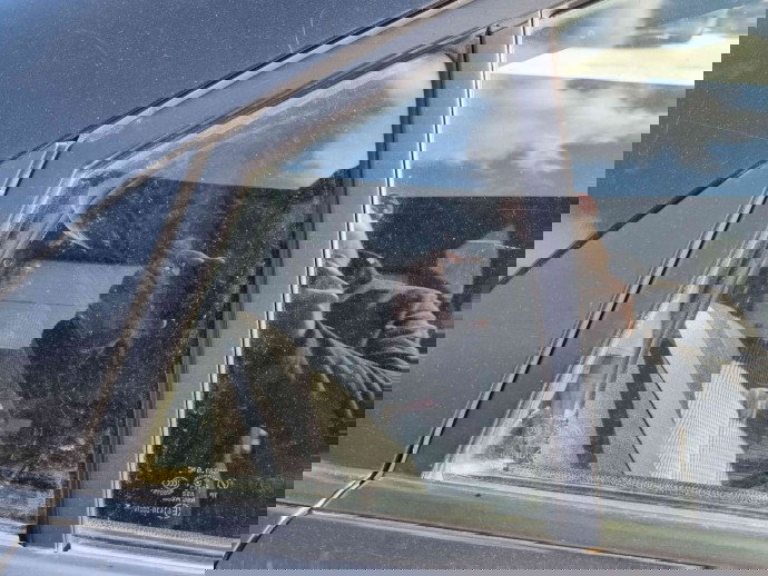 Geam fix usa dreapta spate MAZDA 6 Hatchback (GG) [Fabr 2002-2008] OEM