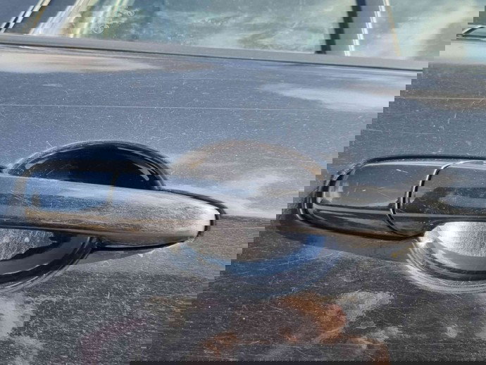 Maner usa dreapta spate MAZDA 6 Hatchback (GG) [Fabr 2002-2008] Negru