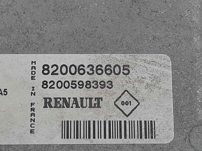 Calculator motor ECU Renault Symbol 2 [Fabr 2008-2012] 8200636605 1.4 MPI K7J 70  55 KW / 75 CP