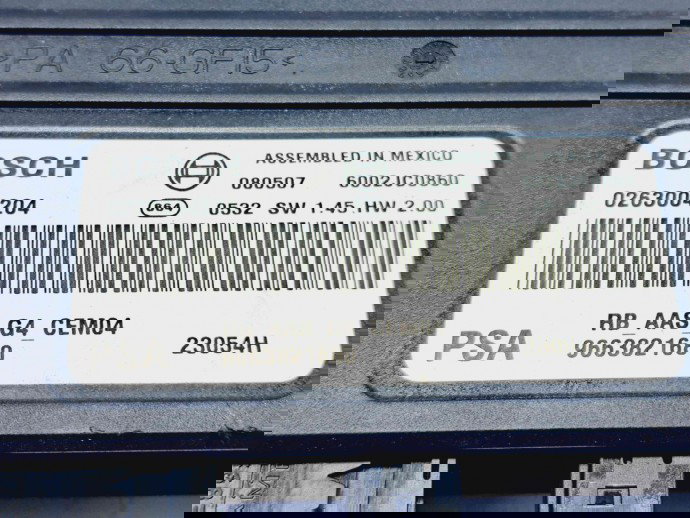  Modul senzori parcare Citroen C5 (III) [Fabr 2008-2017] 9663821680