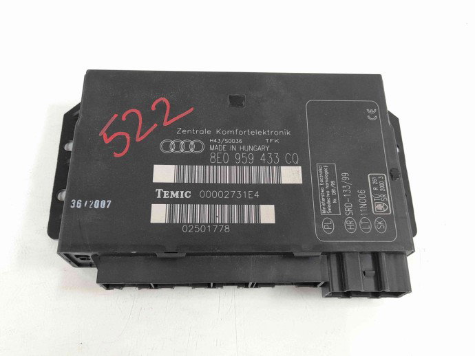 Modul confort Audi A4 (8EC, B7) [Fabr 2004-2008] 8E0959433CQ