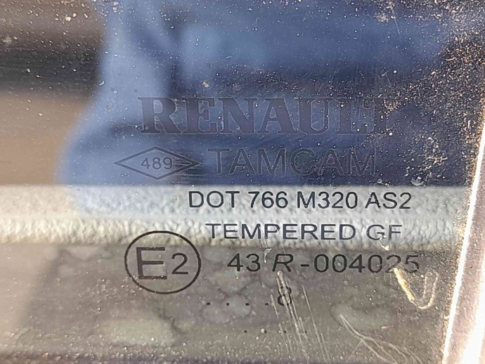 Geam usa stanga spate Renault Symbol 2 [Fabr 2008-2012] OEM