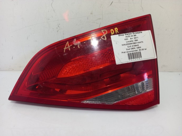 Stop dreapta haion Audi A4 B8 2.0 CAGA OEM 2008-2015