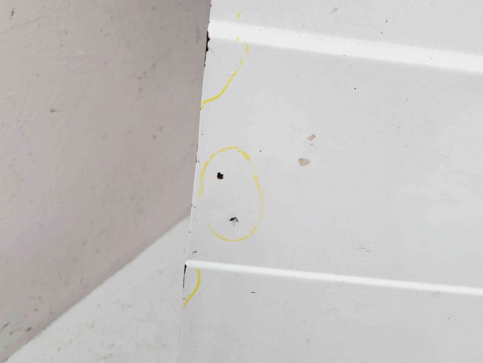 Usa dreapta spate Ford Transit [Fabr 2006-2013] Frozen White