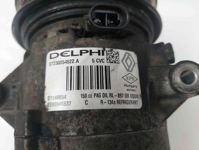 Compresor clima Renault Megane 2 [Fabr 2002-2008] 8200940837 1.5 DCI K9K-D7  60 KW / 82 CP