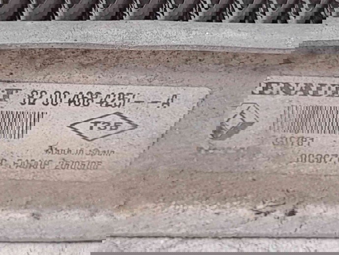 Radiator intercooler Renault Megane 2 [Fabr 2002-2008] 8200468425 1.5 DCI K9K-D7 