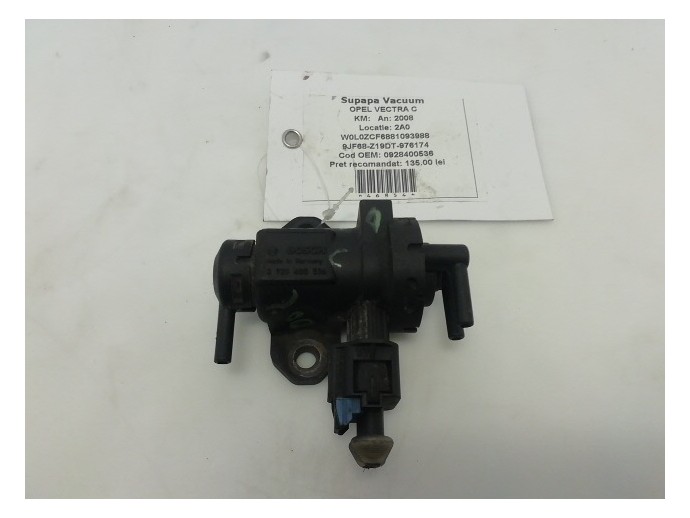 Supapa vacuum Opel Vectra C 2.2 CDI 0928400536 2003-2008