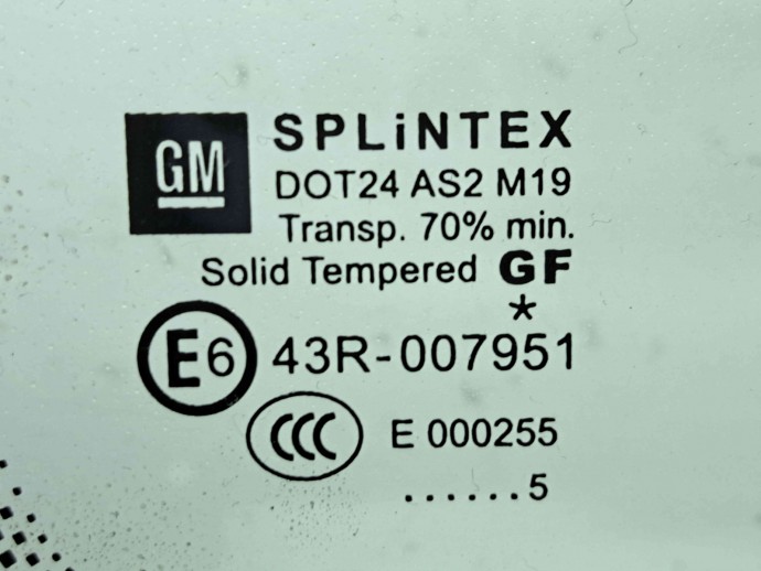 Geam fix dreapta fata Opel Zafira B (A05) [Fabr 2006-2011] OEM