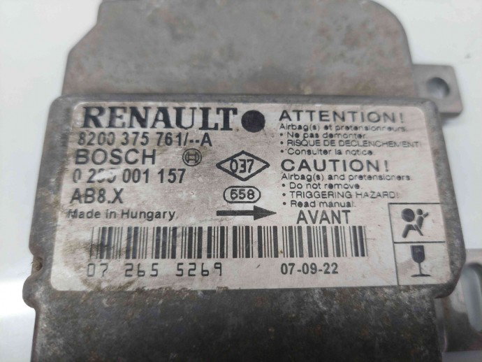 Calculator airbag Renault Symbol / Thalia [Fabr 1998-2007] 8200375761