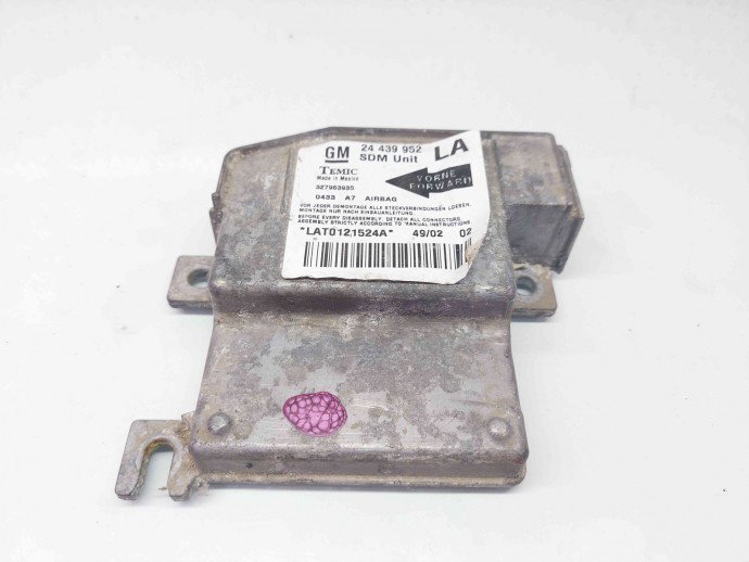 Calculator airbag OPEL Corsa C (F08, F68) [Fabr 2000-2005] 24439952
