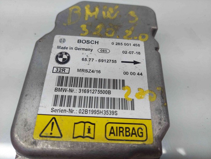 Calculator airbag Bmw 3 (E46) [Fabr 1998-2005] 6912755 / 0285001458