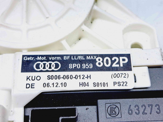 Motoras geam stanga fata Audi A3 (8P1) [Fabr 2003-2012] 8P0959802P
