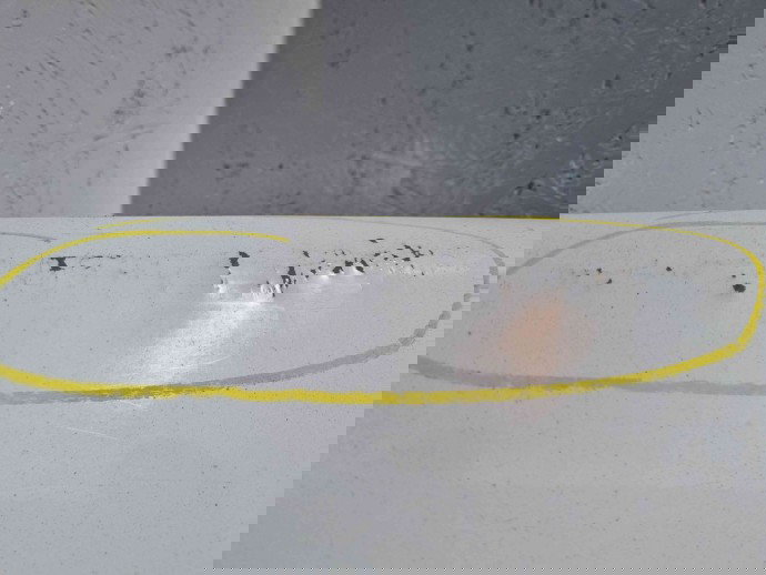 Usa stanga spate Ford Transit [Fabr 2006-2013] Frozen White