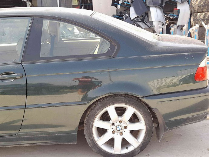Aripa stanga spate Bmw 3 Coupe (E46) [Fabr 1999-2005] OXFORDGRUEN 2 METALC