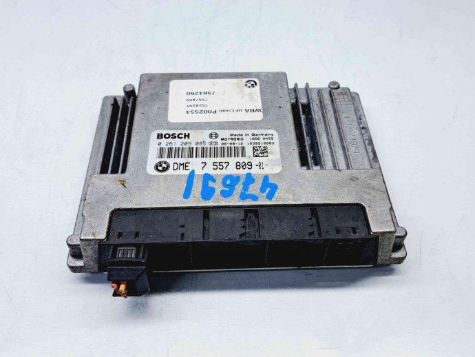 Calculator motor ECU Bmw 1 (E81, E87) [Fabr 2004-2010] 7557809 | 0261209085 1.6 Benz N45B1A 85KW / 115CP  