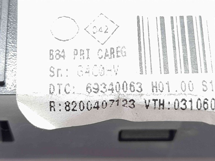 Panou comanda clima Renault Megane 2 [Fabr 2002-2008] 8200407123
