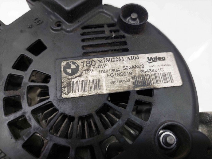 Alternator Bmw 3 Touring (E91) [Fabr 2005-2011] 7802261 2.0 N47  130 KW / 177 CP 14V / 100 / 180A