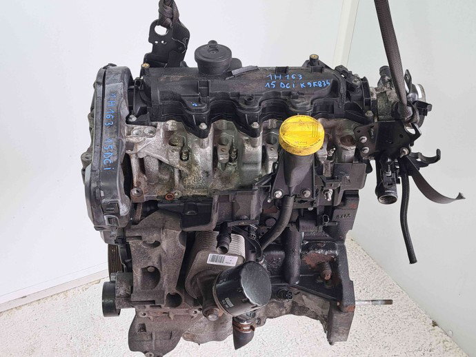 Motor complet ambielat Renault Megane 3 (B95) [Fabr 2008-2016] K9K834 1.5 DCI K9K834 66KW / 90CP  