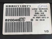Ceas bord Renault Megane 2 [Fabr 2002-2008] 8200408787