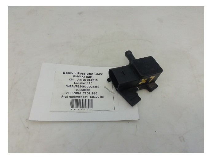 Senzor presiune gaze evacuare BMW X1 2.0D N47D20C 780515201 2009-2015