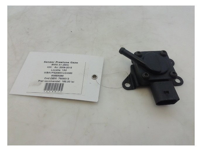 Senzor presiune gaze evacuare BMW X1 2.0D N47D20C 7808013 2009-2015