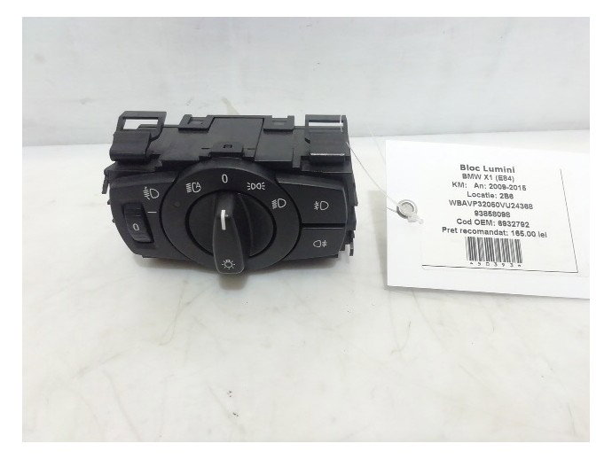 Bloc lumini BMW X1 2.0D N47D20C 6932792 2009-2015