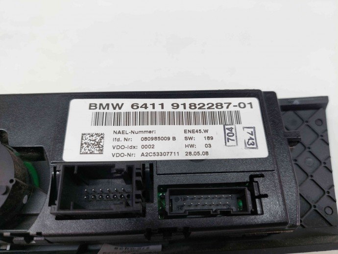 Panou comanda clima Bmw 3 Touring (E91) [Fabr 2005-2011] 9182287-01