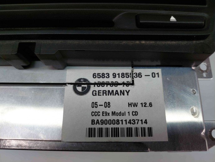 Radio CD Bmw 3 Touring (E91) [Fabr 2005-2011] 9185536-01
