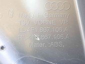 Tapiterie usa dreapta fata Audi A6 facelift (4F2, C6) [Fabr 2004-2010] 4F1867106A