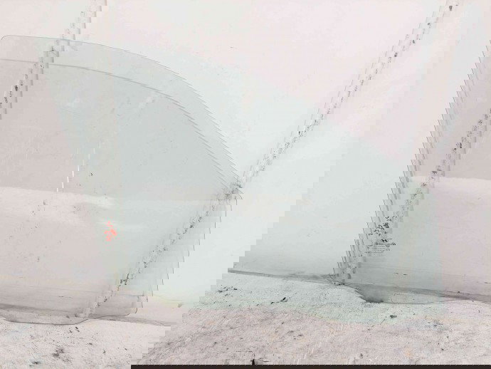 Geam usa stanga fata Hyundai Santa Fe 2 (CM) [Fabr 2005-2012] OEM