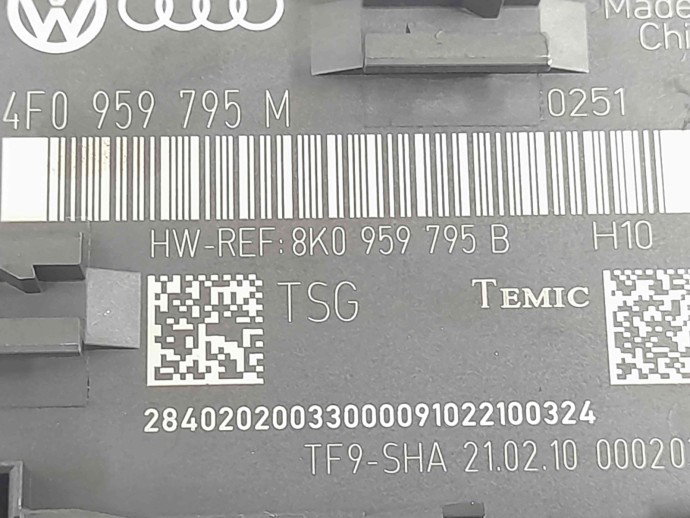Modul usa stanga spate Audi A6 facelift (4F2, C6) [Fabr 2004-2010] 8K0959795B