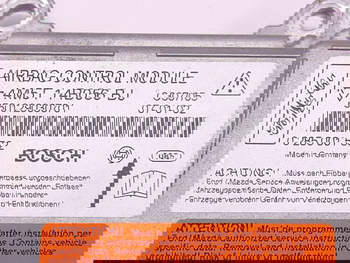 Calculator airbag Ford Focus 2 (DA) [Fabr 2004-2012] 4M5T 14B056 BJ