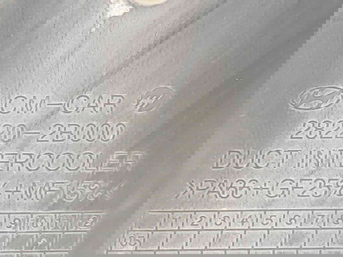 Deflector aer Hyundai Santa Fe 2 (CM) [Fabr 2005-2012] 28220-2B000