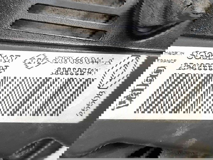 Alternator Renault Symbol 2 / Thalia [Fabr 2008-2012] 8200660044 1.2 16V D4F  55kw / 75cp