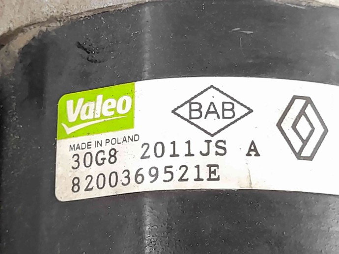 Electromotor 9 dinti Renault Symbol 2 / Thalia [Fabr 2008-2012] 8200369521E 1.2 16V D4F  55kw / 75cp