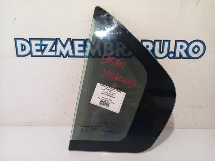 Geam fix usa dreapta spate Dacia Logan Stepway 0.9 TCE OEM 2012-2021