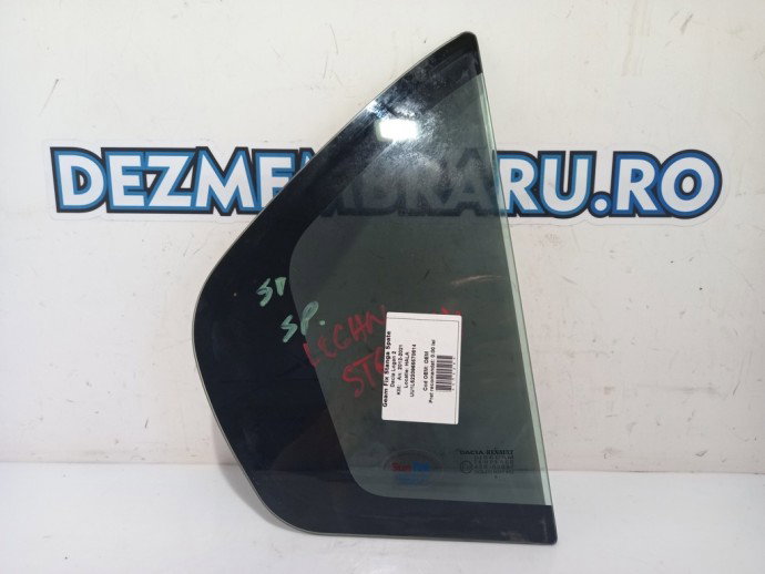 Geam fix usa stanga spate Dacia Logan Stepway 0.9 TCE OEM 2012-2021