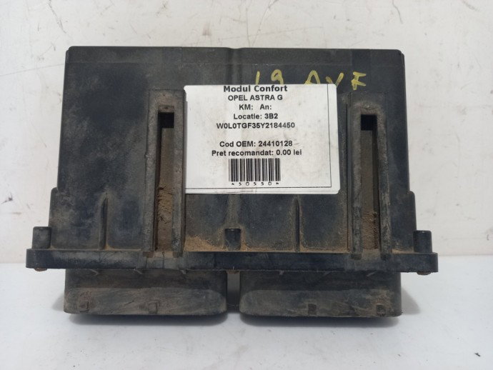 Modul confort Opel Astra G 1.7 CDTI  24410128 1998-2004