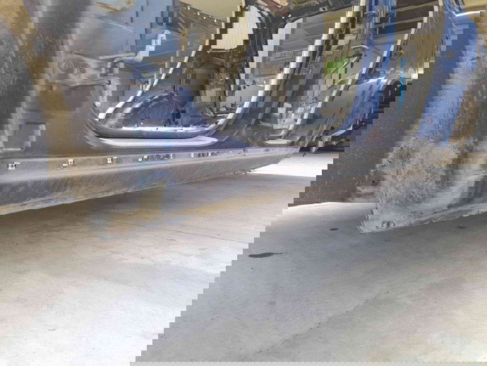 Prag lateral stanga Hyundai Santa Fe 2 (CM) [Fabr 2005-2012] 5Q