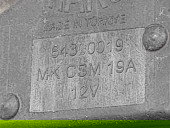 Angrenaj stergator Renault Symbol 2 / Thalia [Fabr 2008-2012] 8200700005 / 64300019