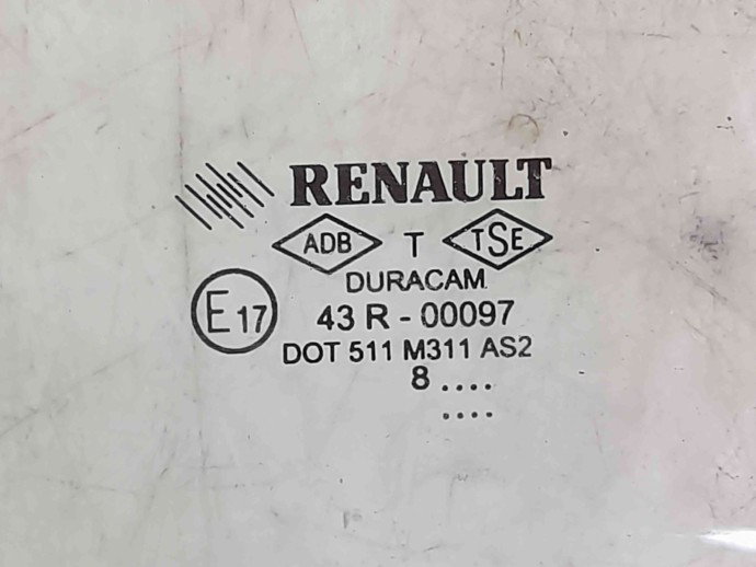 Geam usa stanga fata Renault Symbol 2 / Thalia [Fabr 2008-2012] OEM