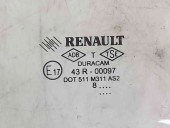 Geam usa stanga fata Renault Symbol 2 / Thalia [Fabr 2008-2012] OEM