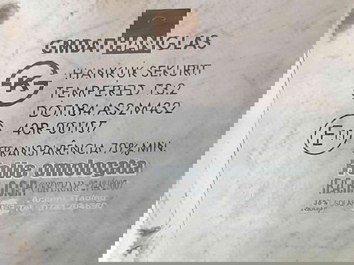 Geam usa dreapta fata Chevrolet Aveo (T250, T255) [Fabr 2003-2011] OEM