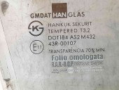 Geam usa dreapta fata Chevrolet Aveo (T250, T255) [Fabr 2003-2011] OEM