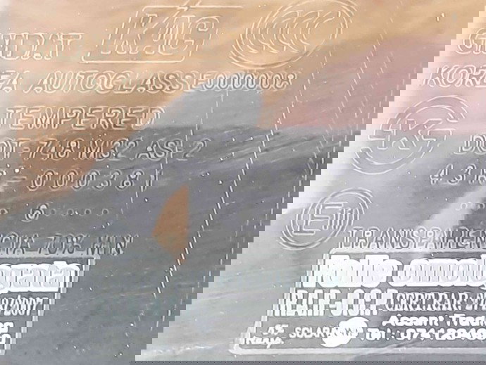 Geam usa dreapta spate Chevrolet Aveo (T250, T255) [Fabr 2003-2011] OEM