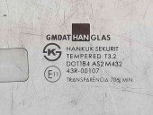 Geam usa stanga fata Chevrolet Aveo (T250, T255) [Fabr 2003-2011] OEM