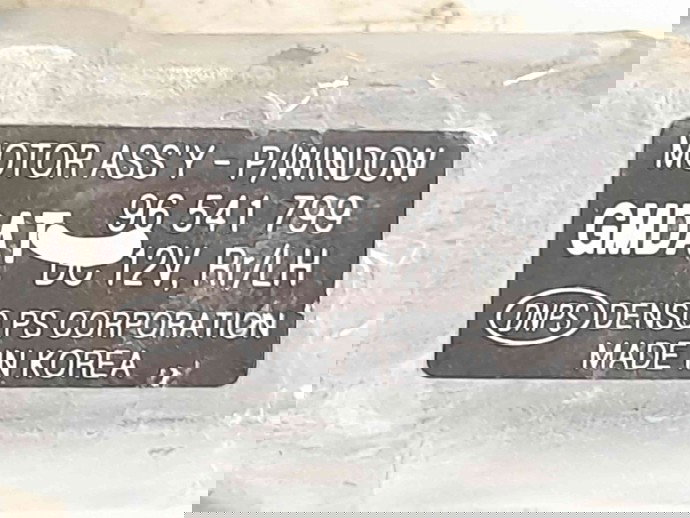 Macara electrica geam stanga spate Chevrolet Aveo (T250, T255) [Fabr 2003-2011] 96541799