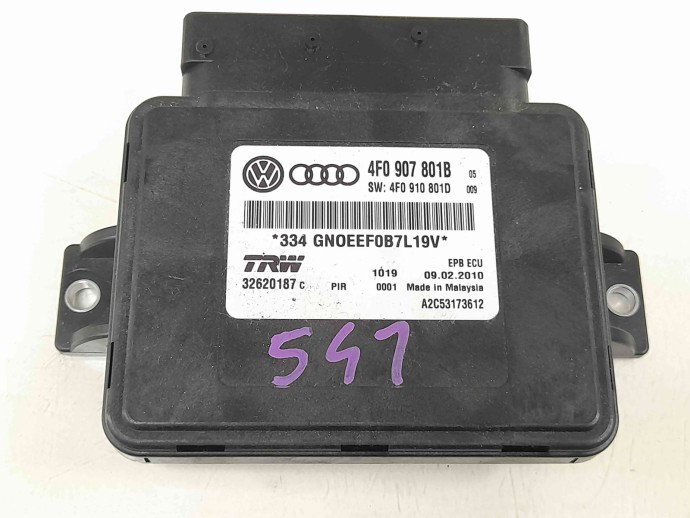 Calculator frana de mana Audi A6 facelift (4F2, C6) [Fabr 2004-2010] 4F0907801B